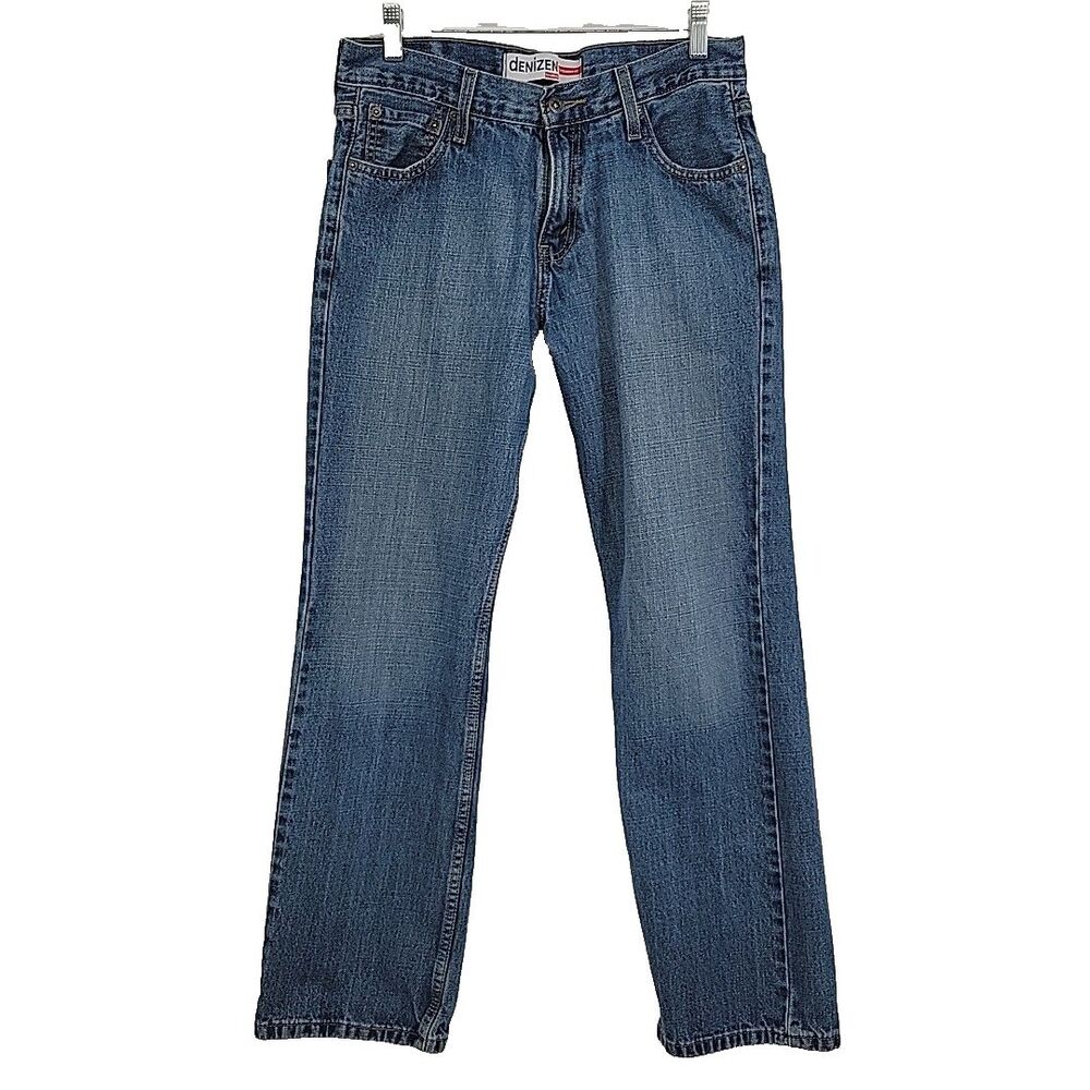 Denizen Mens 281 Straight Jeans Actual Size 30x30 100% Cotton